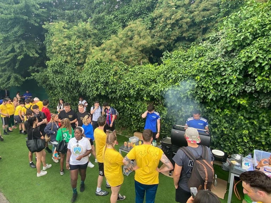 hosting sporting charity tournaments and events